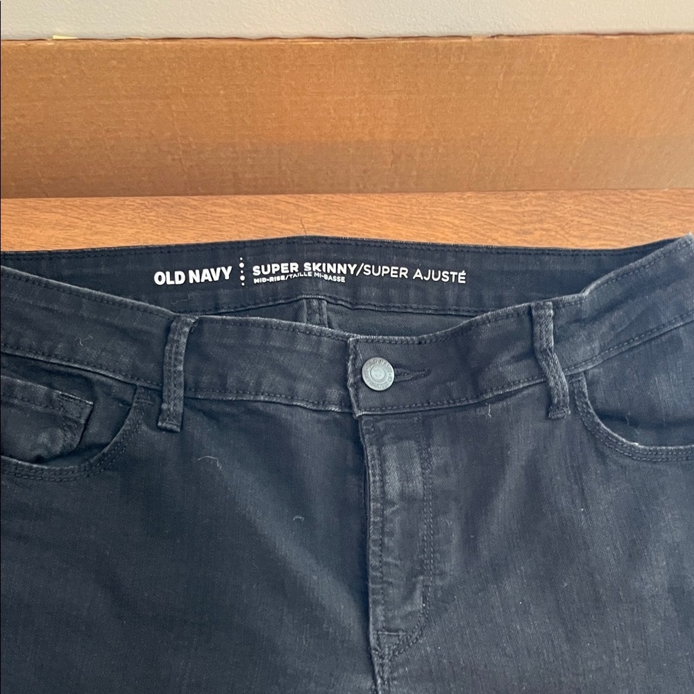Old Navy Super Skinny Women's Black Jeans